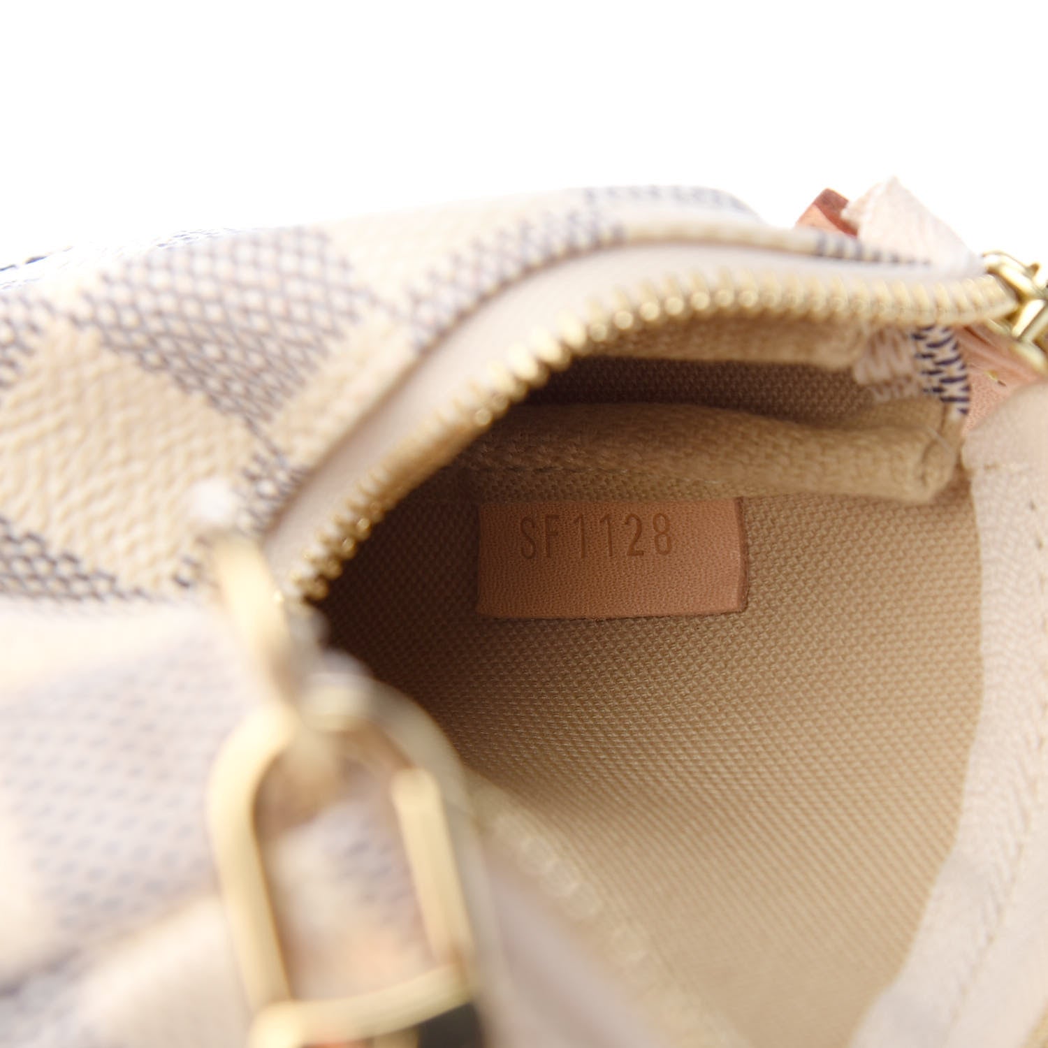 Louis Vuitton Damier Azur Mini Pochette Accessories 7 of 12