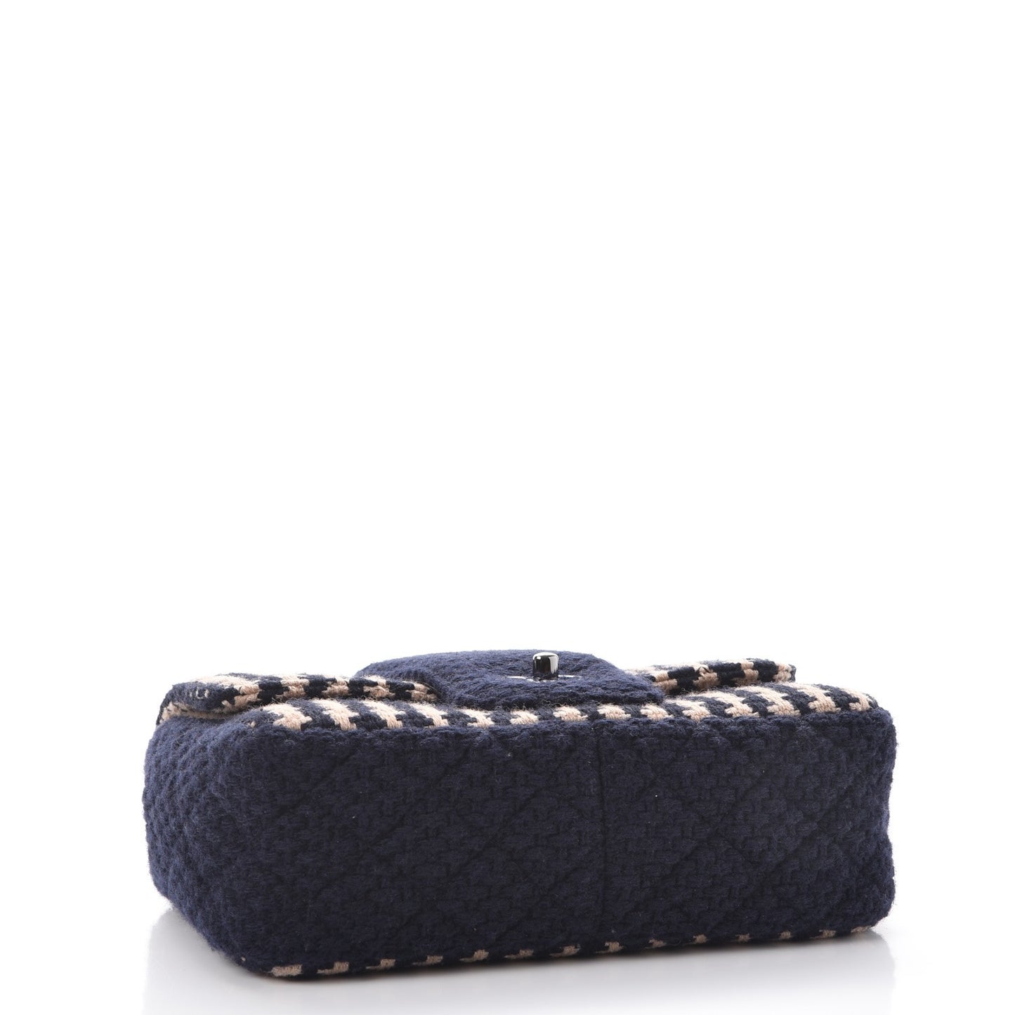 Tweed Small Elementary Chic Flap Blue Beige