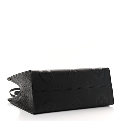 Louis Vuitton Empreinte Monogram Giant Onthego GM Black 4 of 12