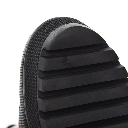 Louis Vuitton Suede Calfskin Monogram World Tour Platform Desert Boots 37 Black 9 of 10