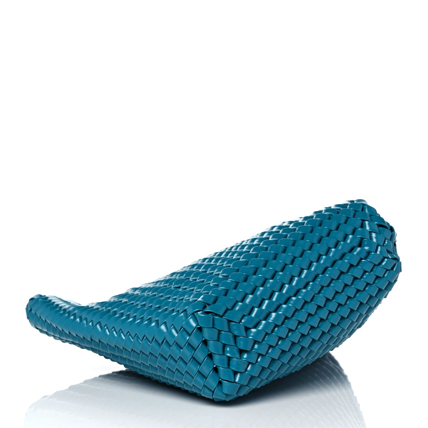 Calfskin Intrecciato Structure Clutch Blaster
