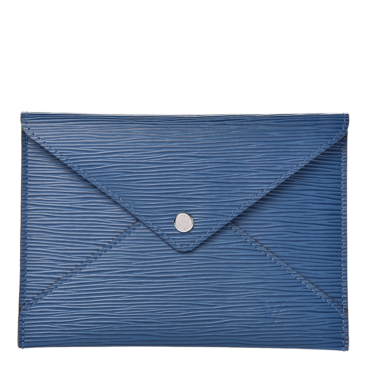 Louis Vuitton Epi Envelope Pouch Indigo 1 of 6