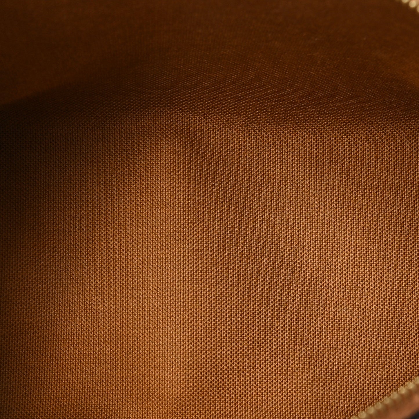 Lambskin Triomphe Canvas Embroidered Logo Clutch With Chain Tan