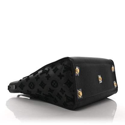 Louis Vuitton Calfskin Monogram Tufting On My Side Black 4 of 10