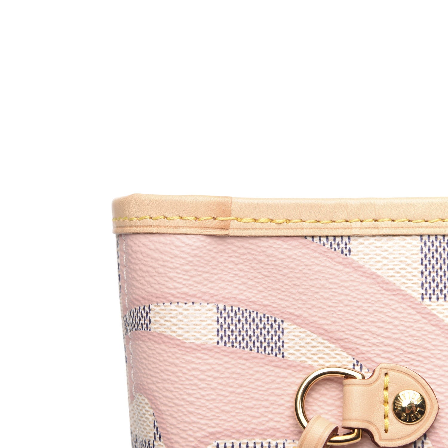Louis Vuitton Damier Azur Tahitienne Neverfull MM 10 of 11