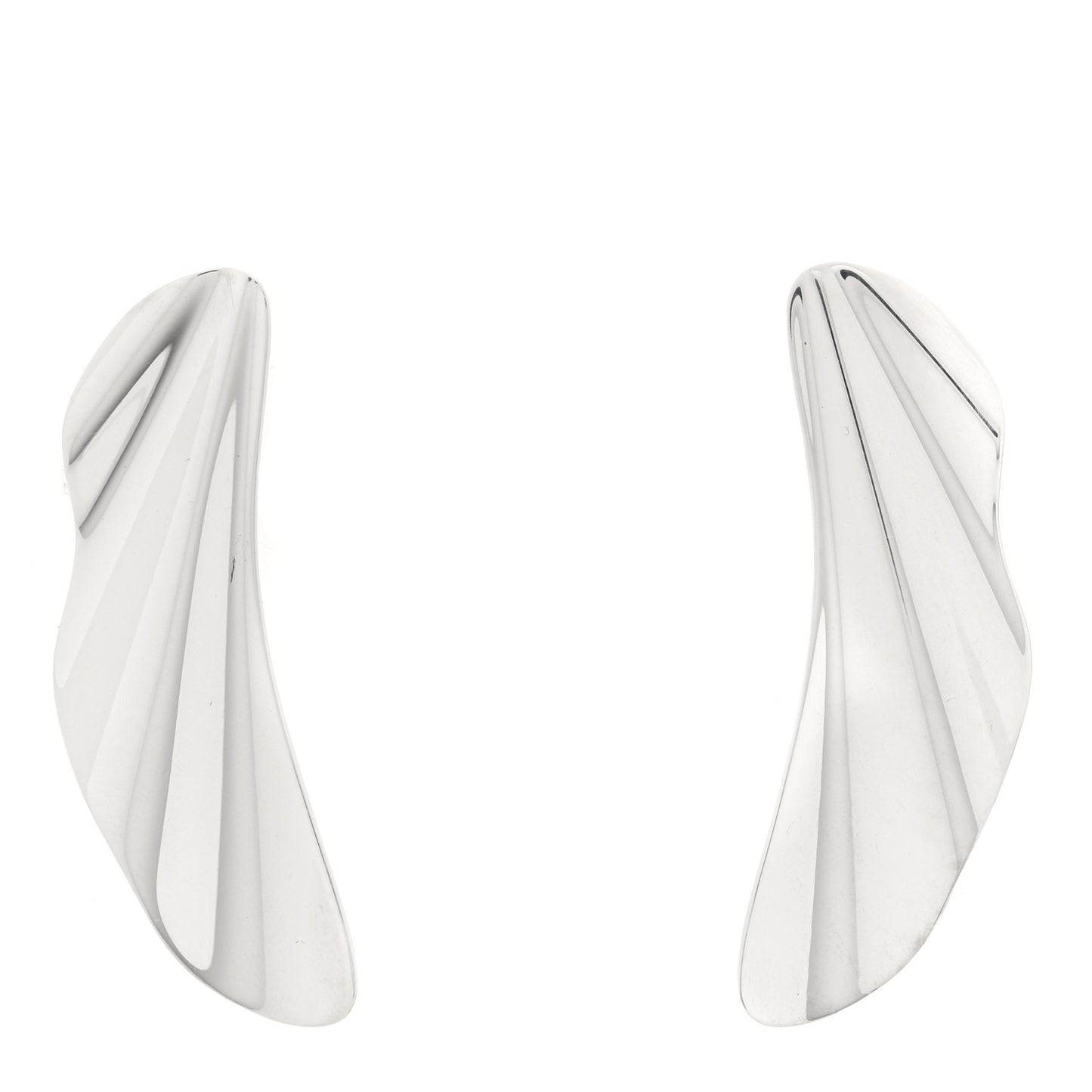 Sterling Silver Small High Tide Earrings