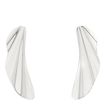 Tiffany Sterling Silver Small High Tide Earrings 1 of 4
