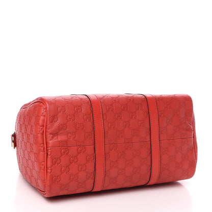 Gucci Guccissima Vitello Tender Medium Joy Boston Sporting Red 4 of 10