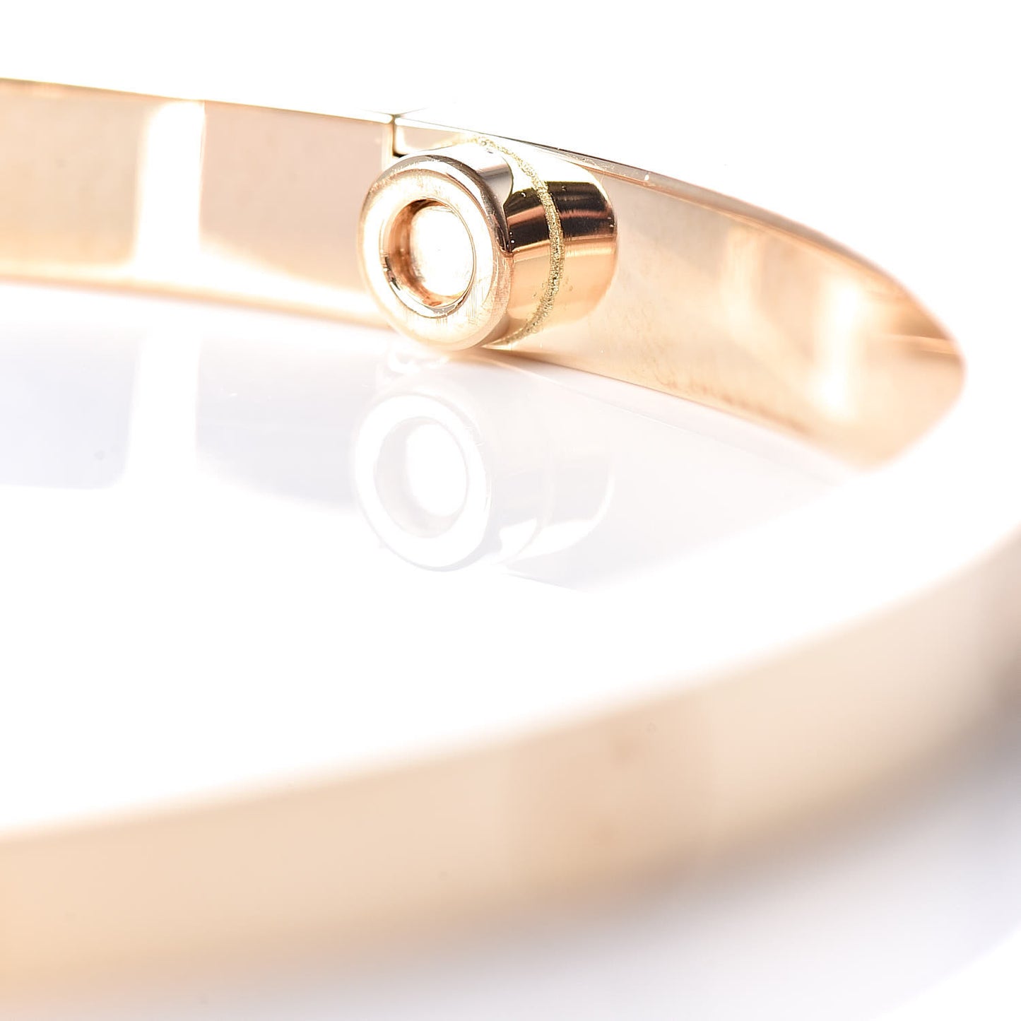 18K Yellow Gold Small LOVE Bracelet 16