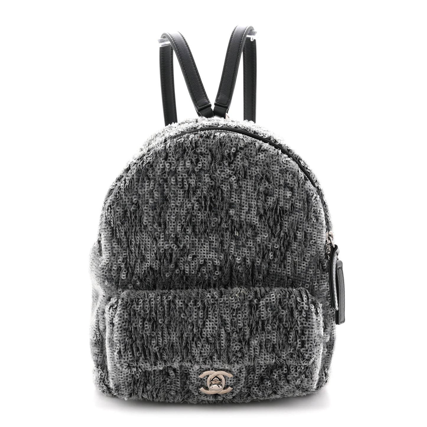Sequin Waterfall Backpack Grey