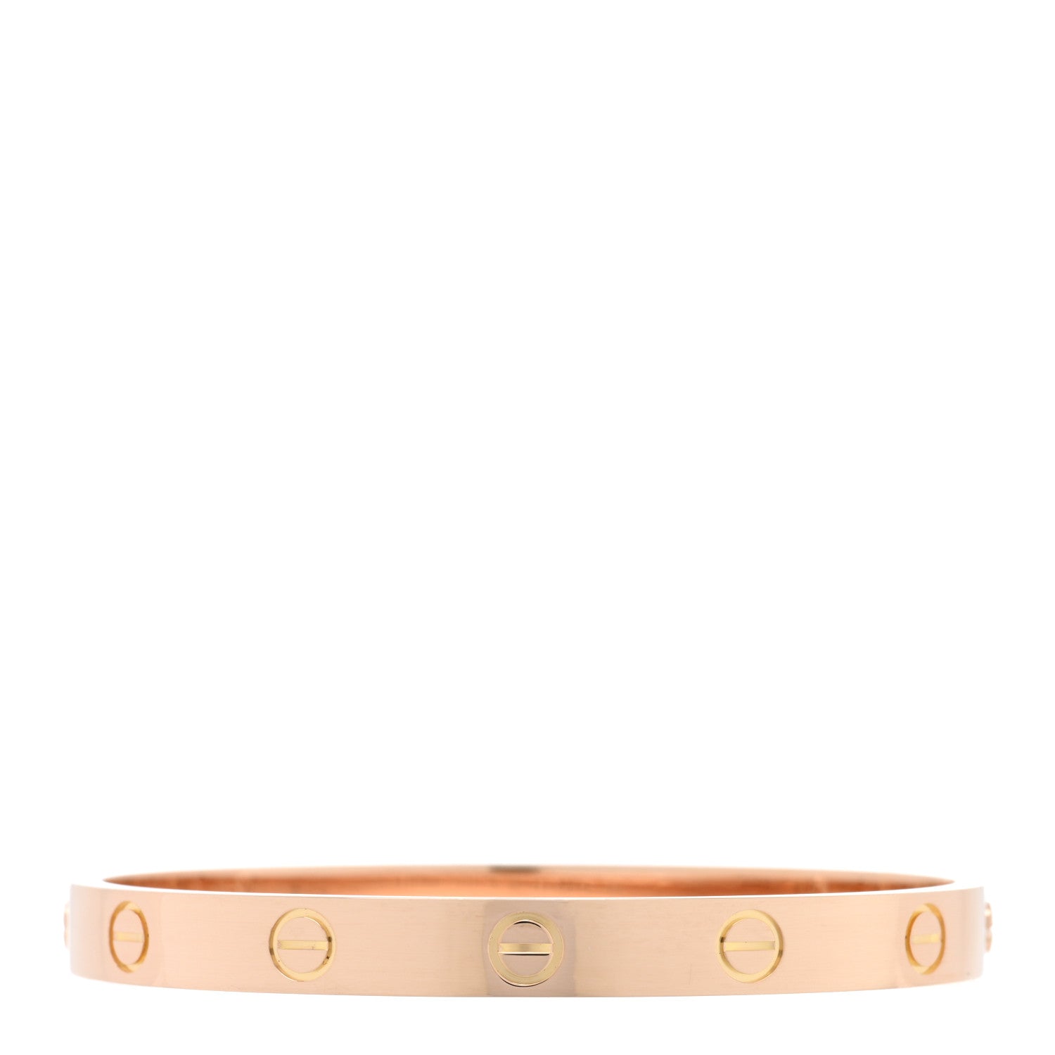 Cartier 18K Pink Gold LOVE Bracelet 16 2 of 6