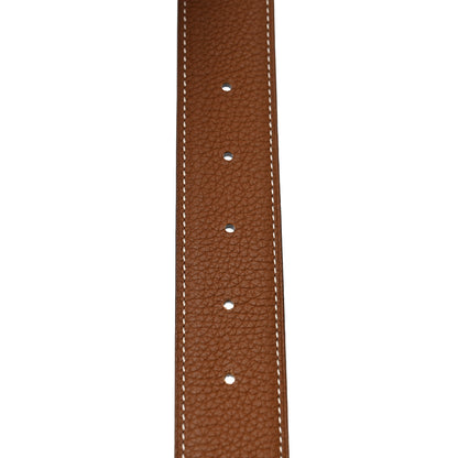 Hermes Swift Togo 32mm H Belt 90 Black Gold 5 of 11