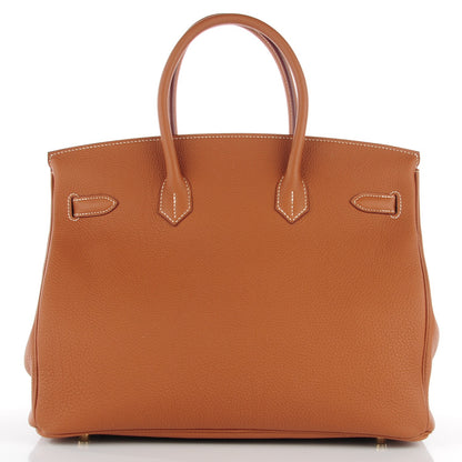 Hermes Togo Birkin 35 Gold 13 of 16