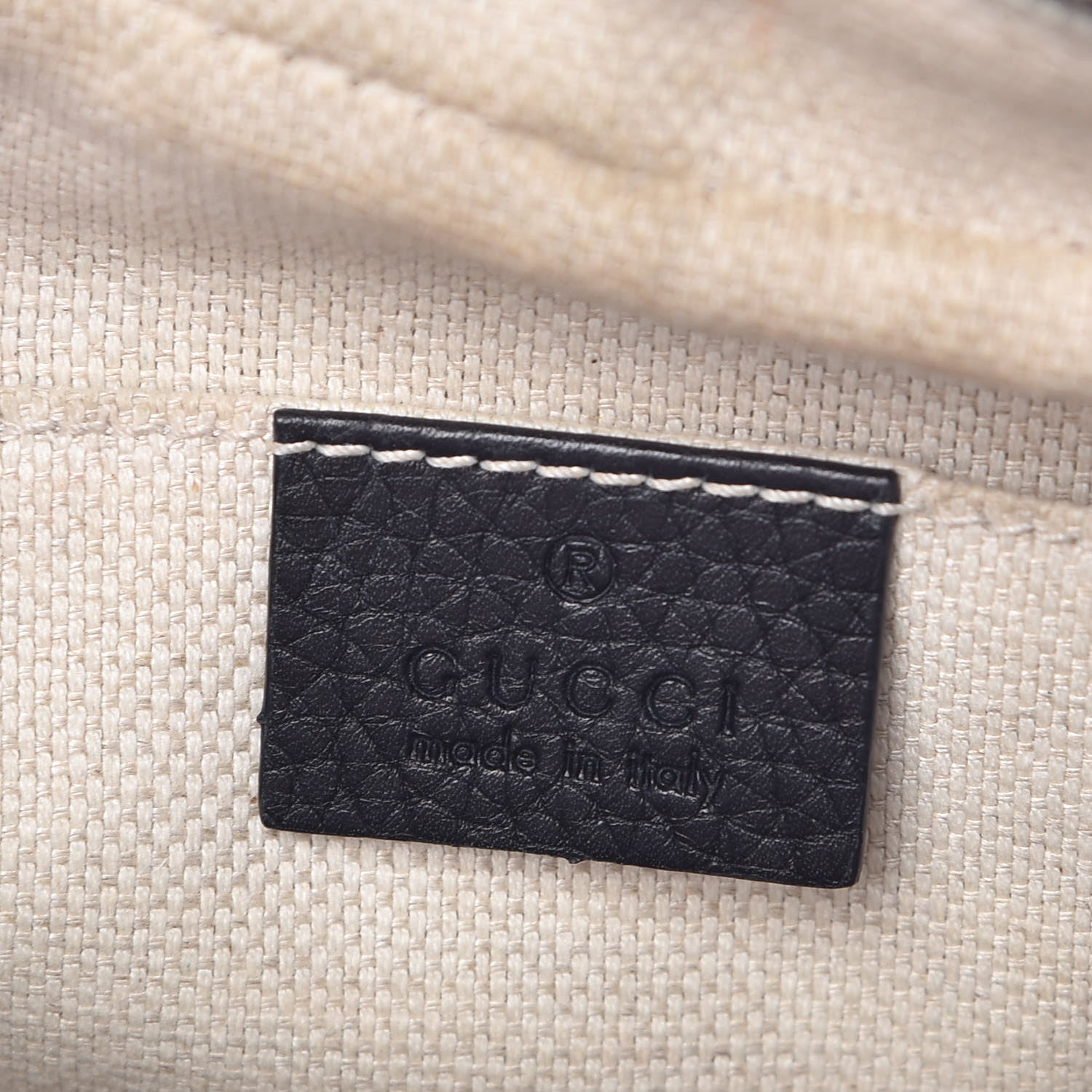 Gucci Pebbled Calfskin Small Soho Disco Bag Black 6 of 9