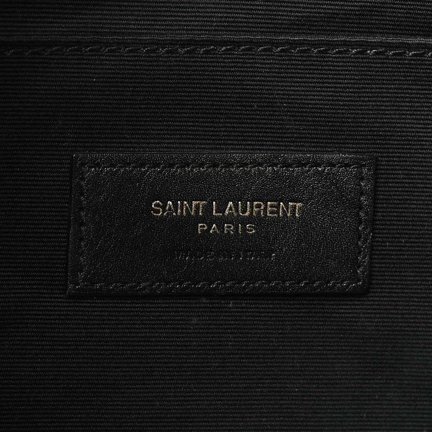 Grain De Poudre Monogram Belt Bag Black