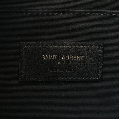 Saint Laurent Grain De Poudre Monogram Belt Bag Black 6 of 11