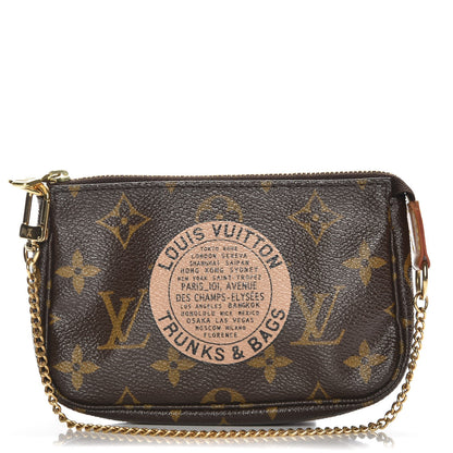 Louis Vuitton Monogram Complice Trunks and Bags Mini Pochette Accessories Beige 1 of 7