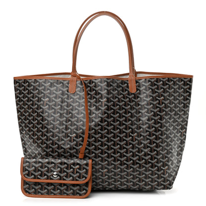 Goyard Goyardine Saint Louis GM Black Gold 1 of 11
