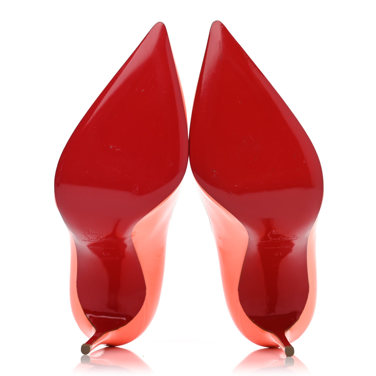 Christian Louboutin Patent So Kate 120 Pumps 41 Flamingo 4 of 4