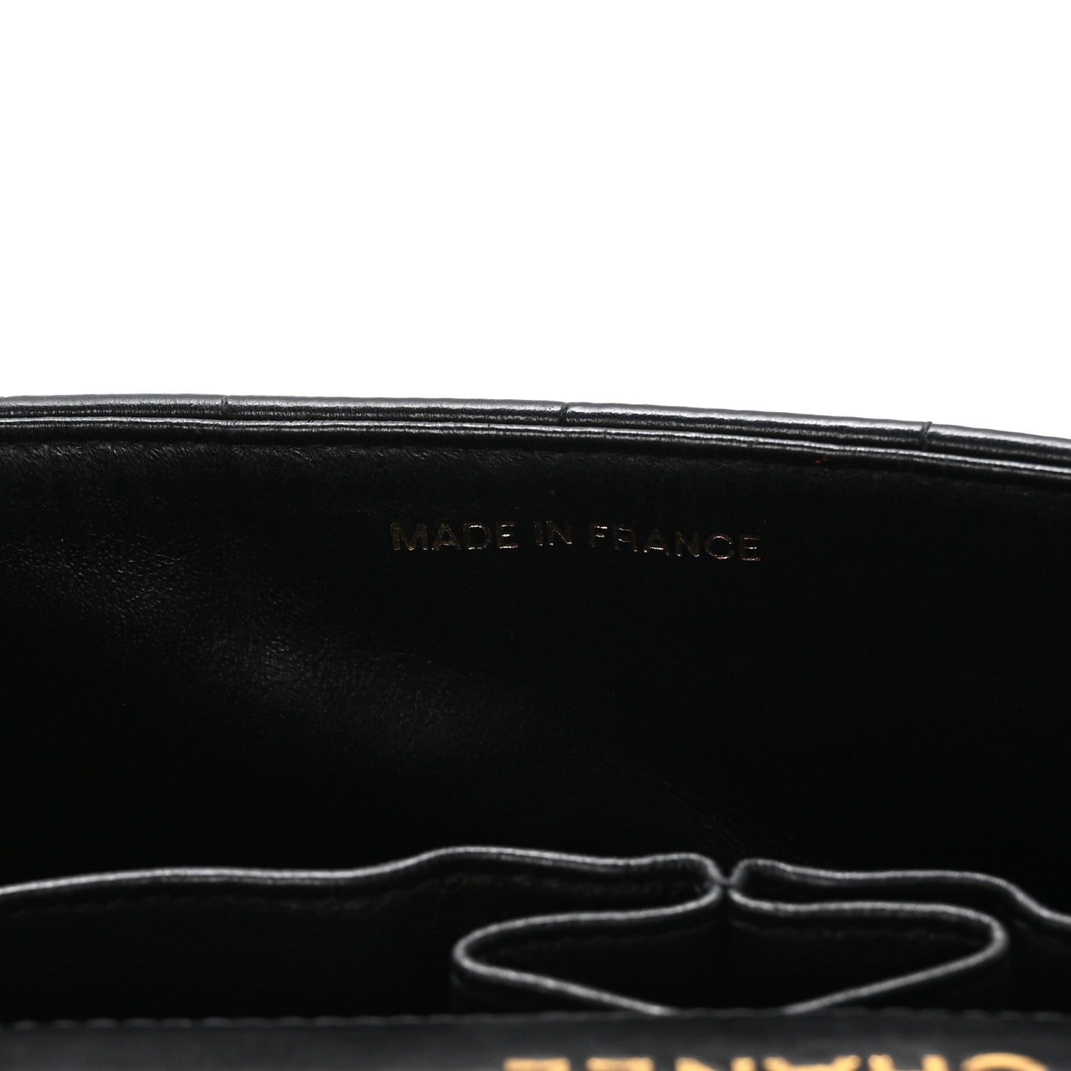 Chanel Lambskin East West Chocolate Bar Flap Black 7 of 11