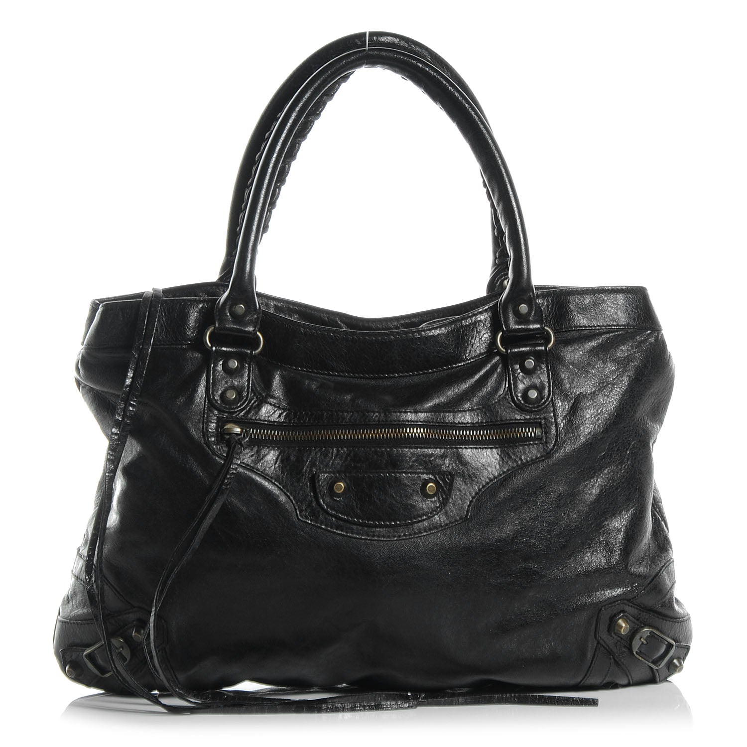 Balenciaga Chevre Classic Hardware Purse Black 1 of 7