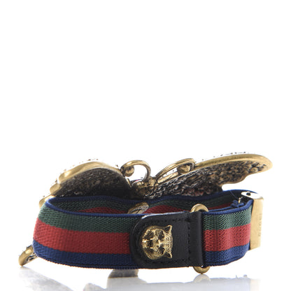 Gucci Web Crystal Butterfly Bracelet Multicolor 3 of 6