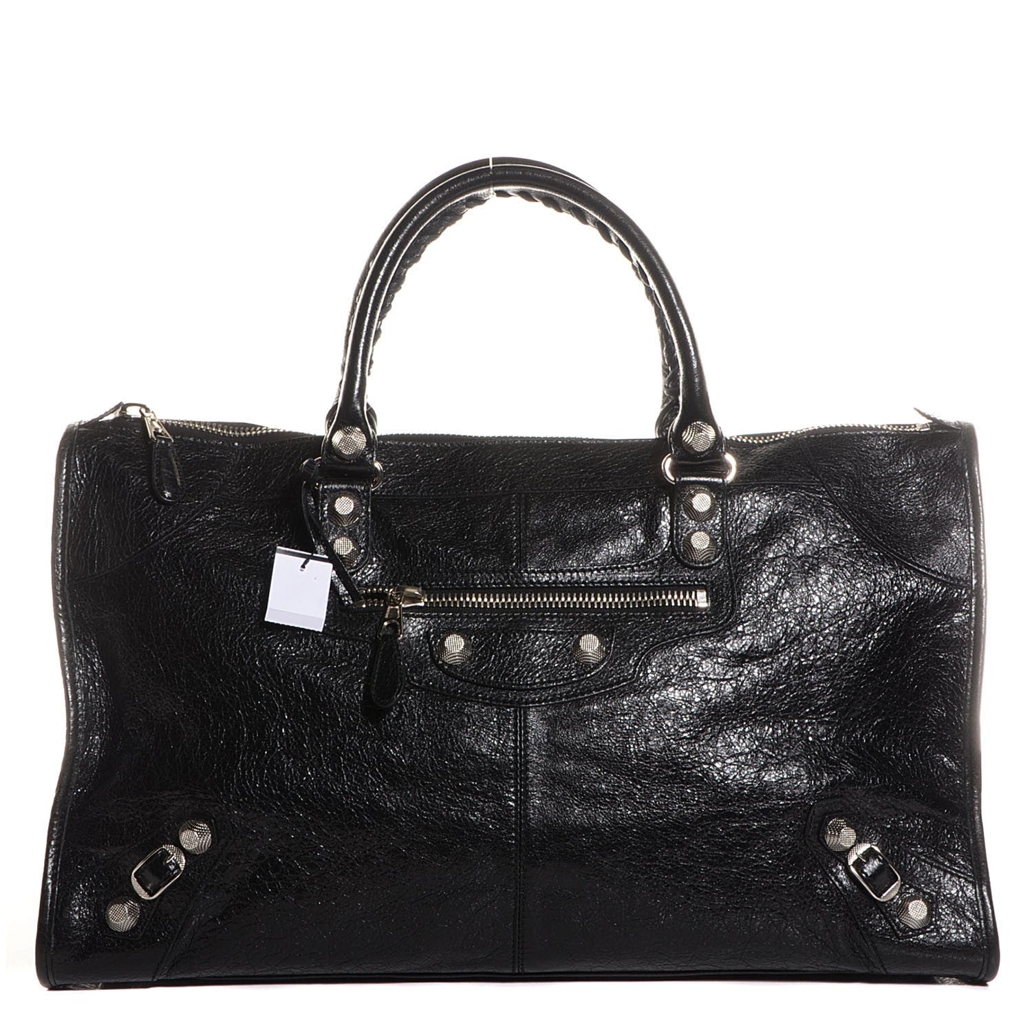Balenciaga Agneau Giant 12 Silver Hardware Work Black 1 of 11