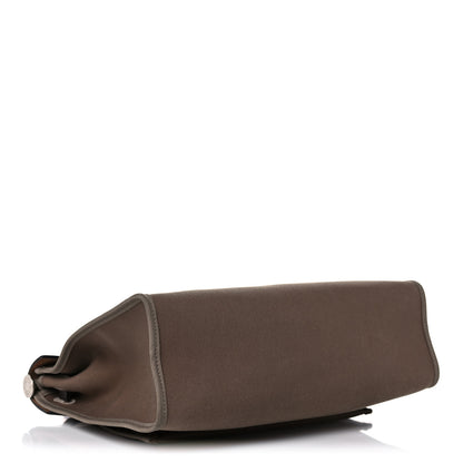 Hermes Vache Hunter Toile Herbag Zip 31 PM Etoupe Ebene 4 of 19