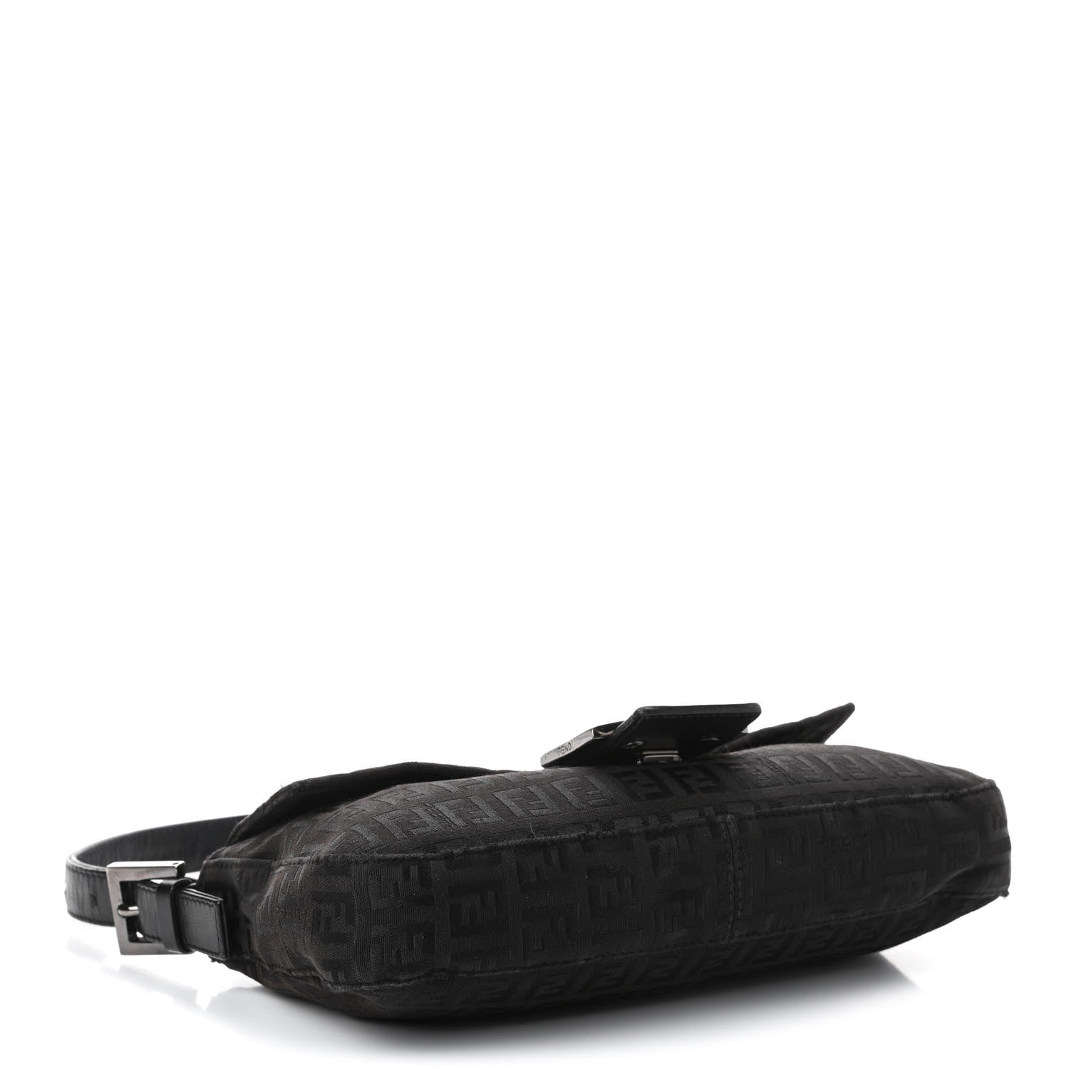 Fendi Zucchino Baguette Black 3 of 4
