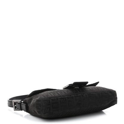 Fendi Zucchino Baguette Black 3 of 4