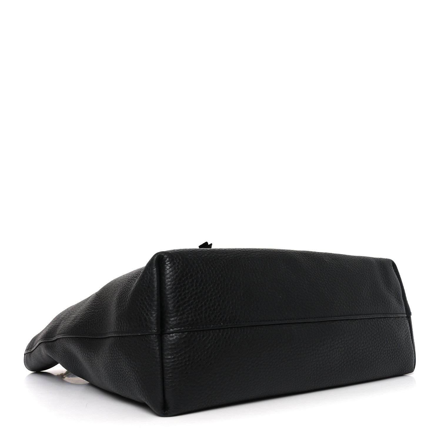 Prada Vitello Daino Shopping Tote Black 4 of 9