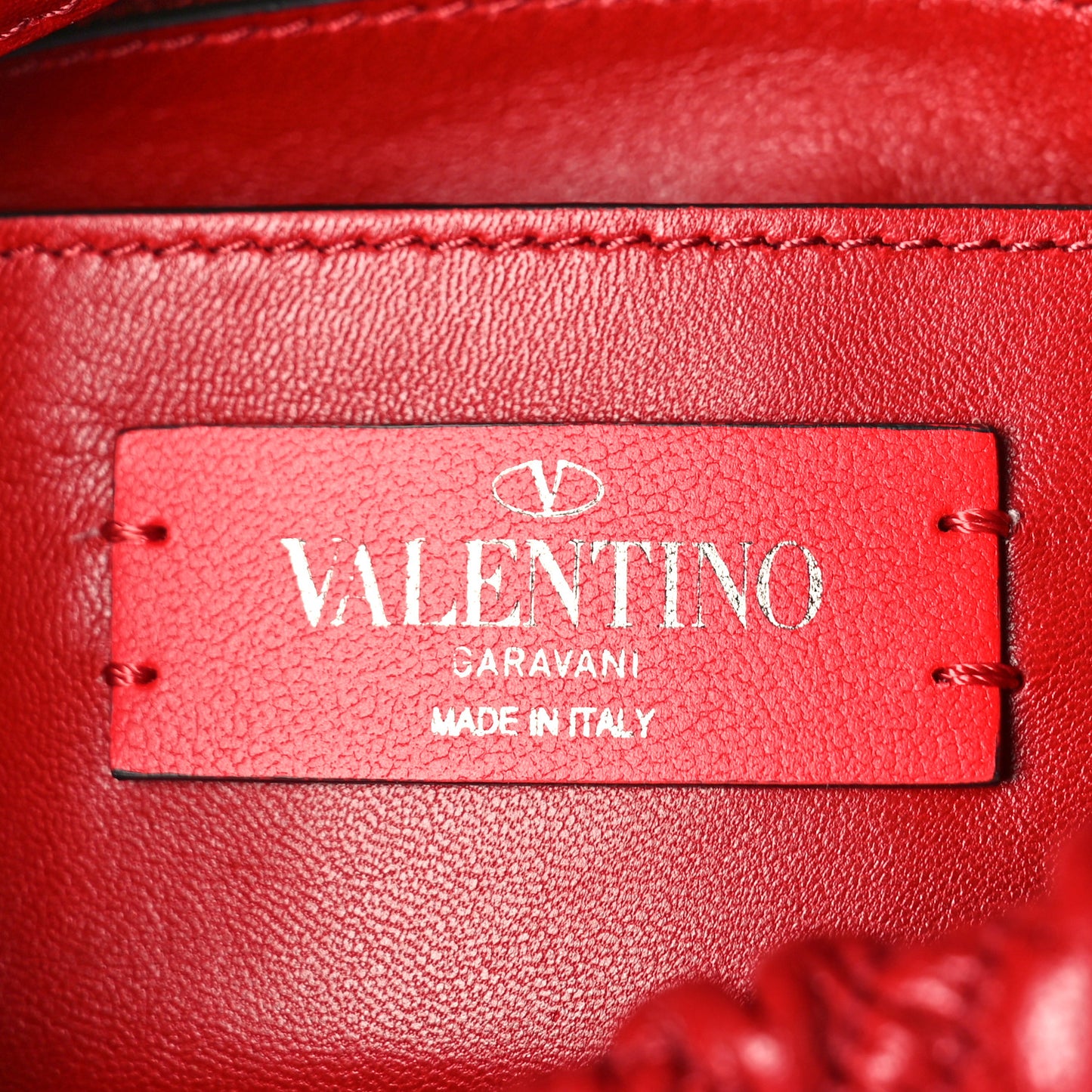Nappa Small Spikeme Shoulder Bag Rosso Valentino