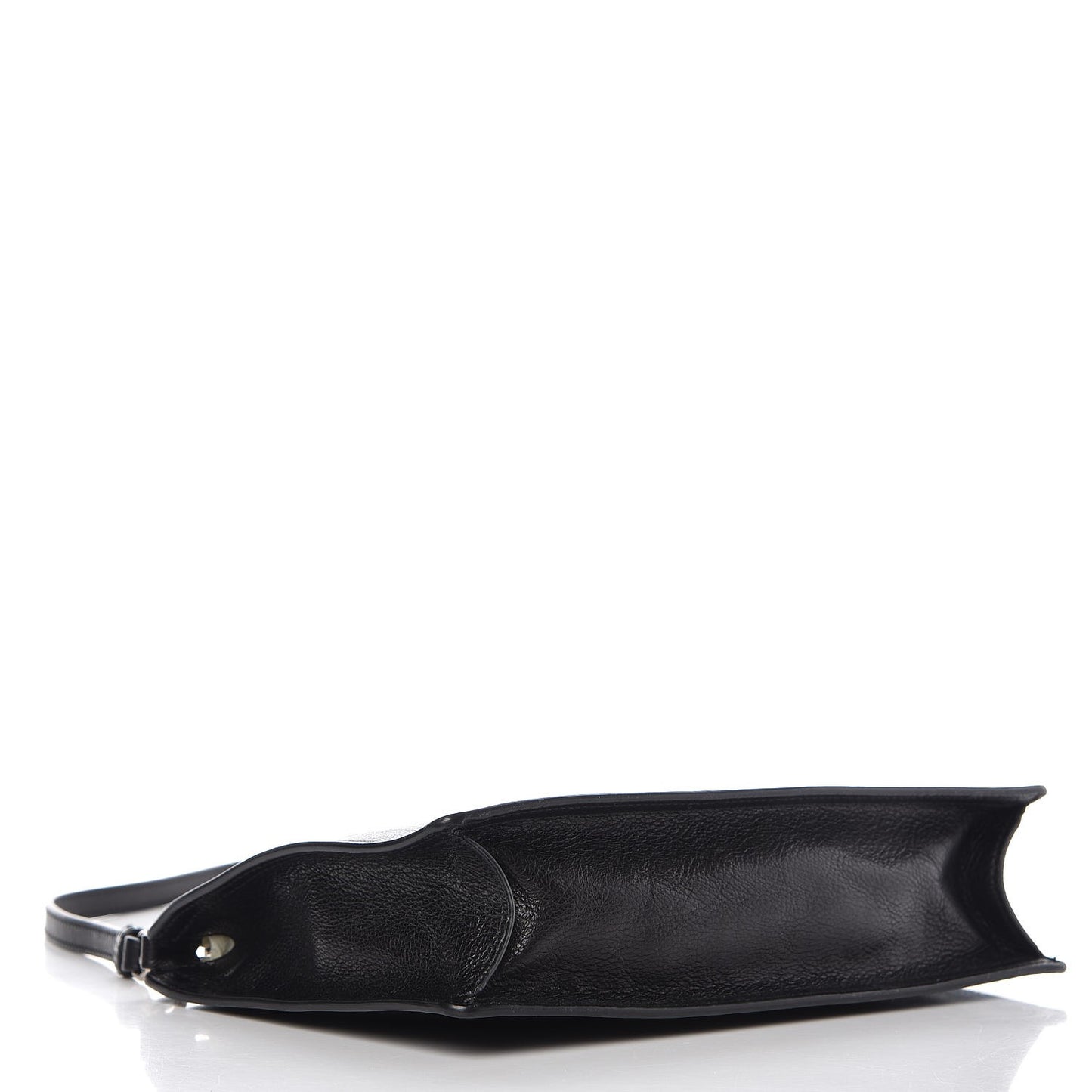Glace Calf Etiquette Clutch Black Astrale