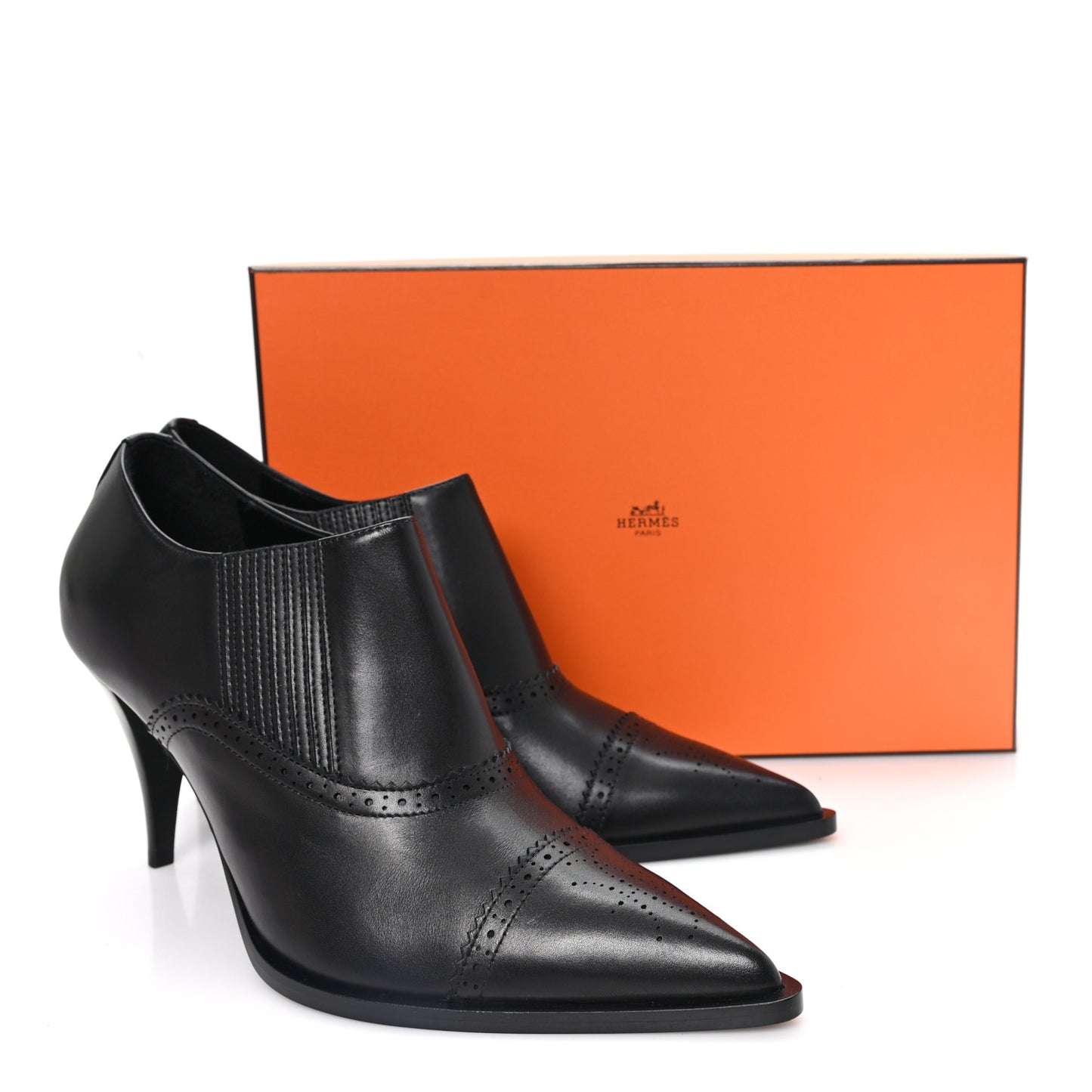 Calfskin Luna Pumps 41 Black