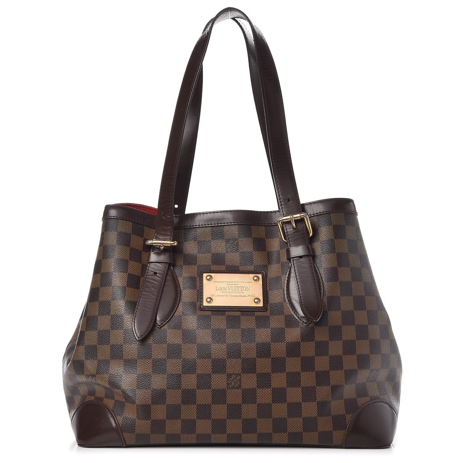 Louis Vuitton Damier Ebene Hampstead MM 1 of 21
