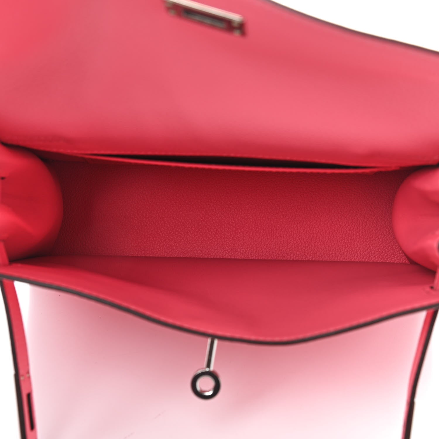 Hermes Evercolor Kelly Danse II Belt Bag Rose Azalee 4 of 8