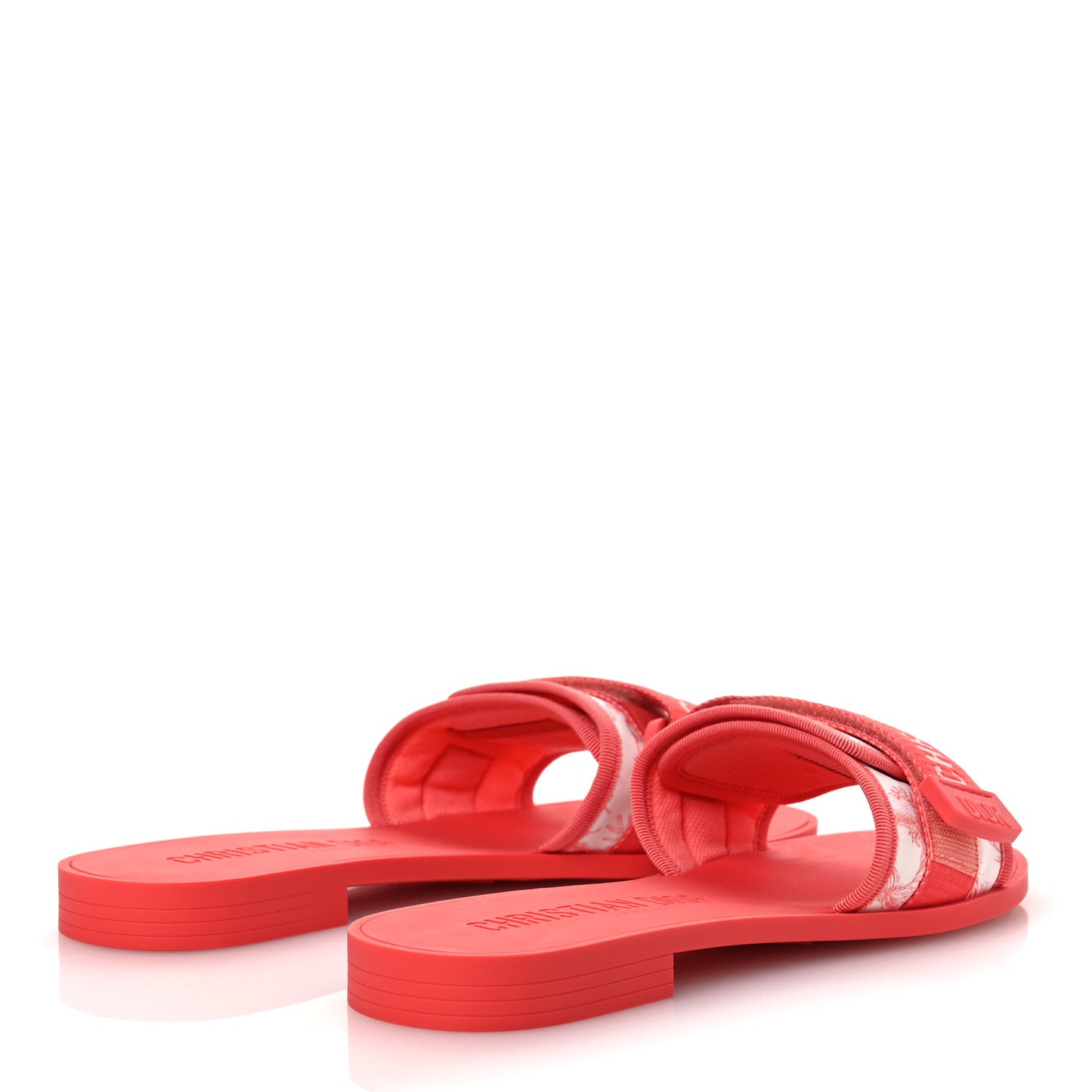 Nylon Dio(r)evolution Slide Sandals 39 Pink