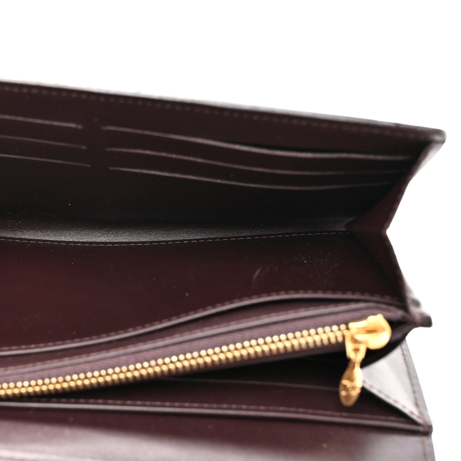 Louis Vuitton Vernis Mira MV Chain Wallet Amarante 5 of 12