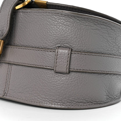 Chloe Calfskin Mini Marcie Round Crossbody Bag Cashmere Grey 8 of 11