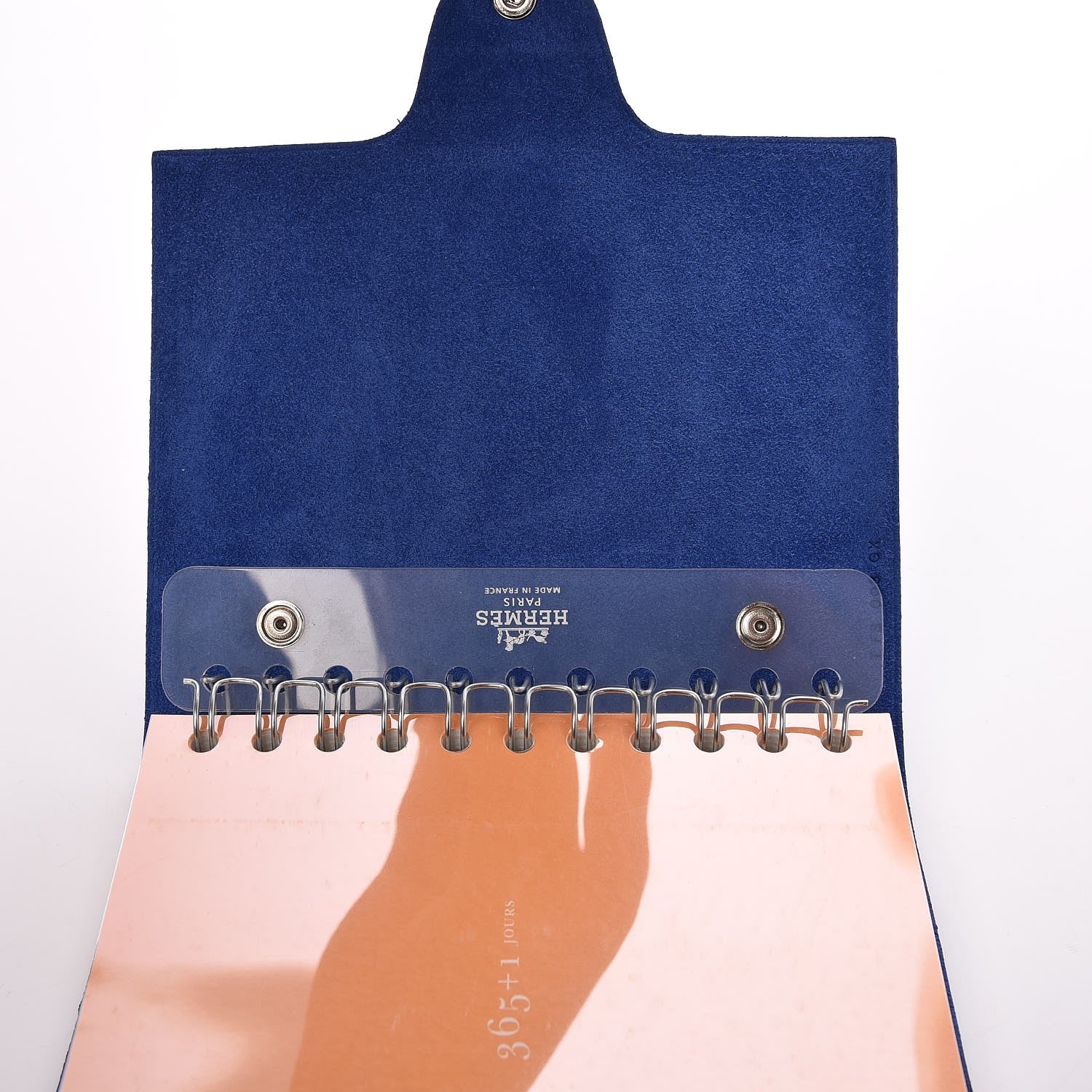 Hermes Togo Ulysse PM Notebook Cover Bleu Electrique 7 of 9