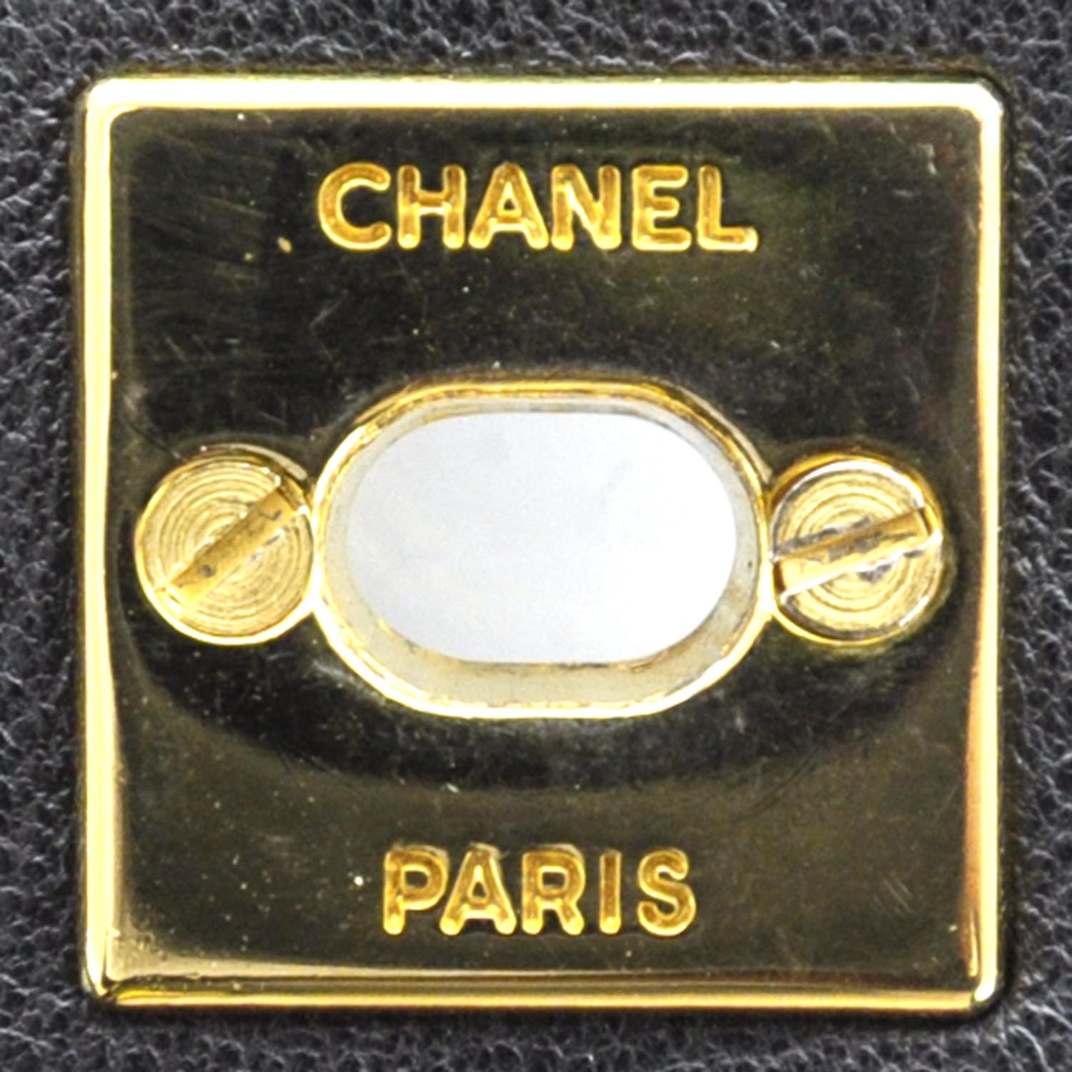 Chanel Lambskin Quilted Small Half Moon Flap Black 14 of 14