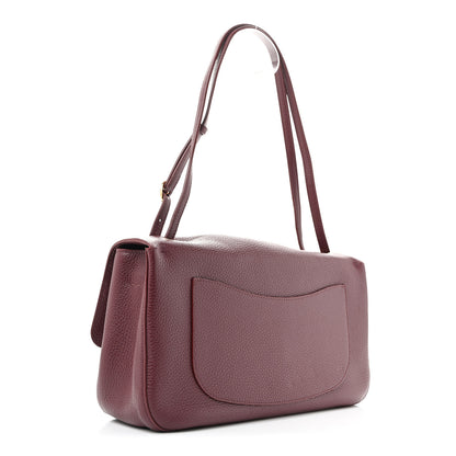 Chanel Grained Calfskin Small Souplissimo Maxi Flap Burgundy 3 of 10
