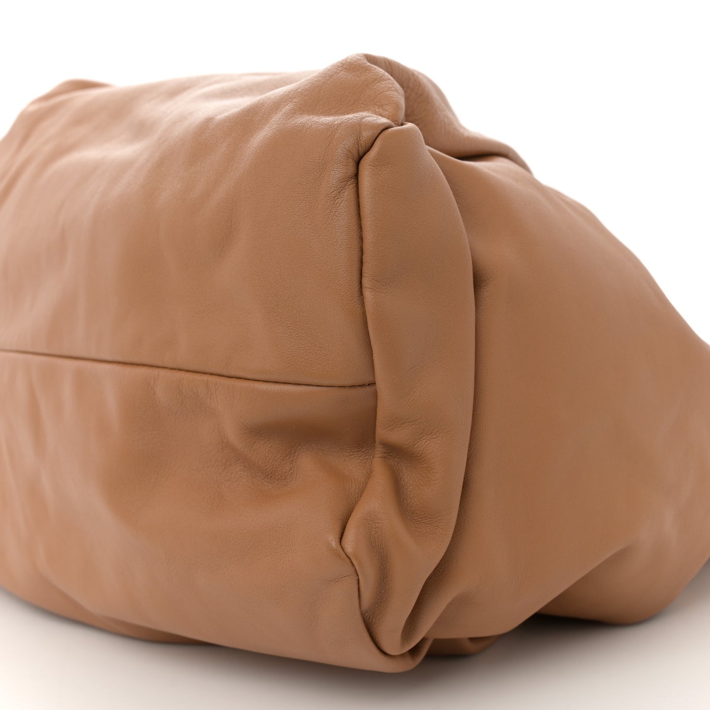 Smooth Butter Calfskin Large The Shoulder Pouch Cammello