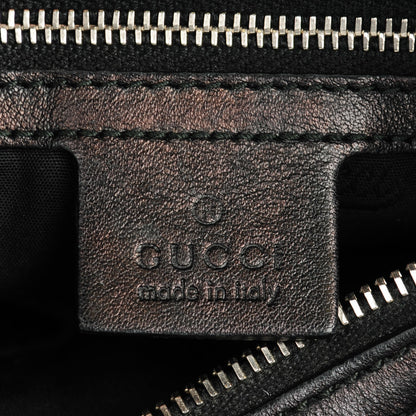Gucci Guccissima Medium GG Twins Hobo Black 6 of 9