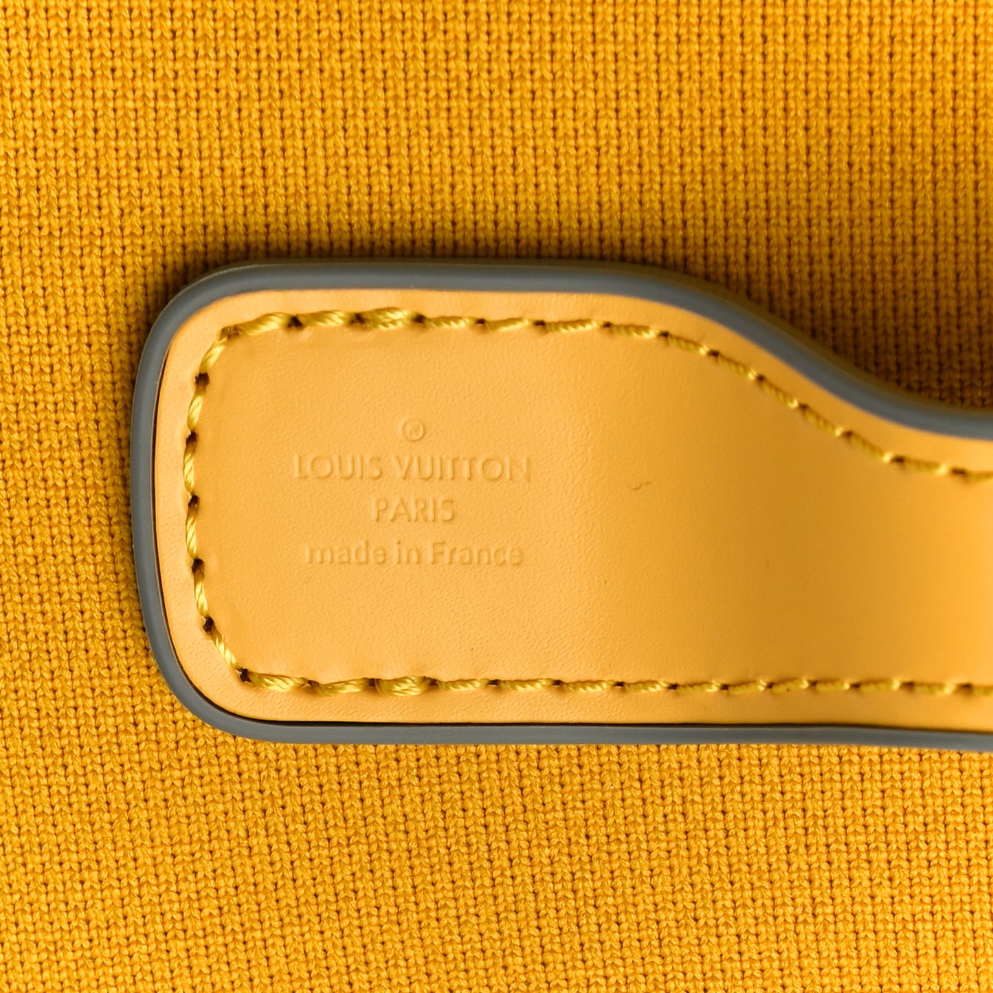 Knit Monogram Horizon Soft Duffle 55 Jaune