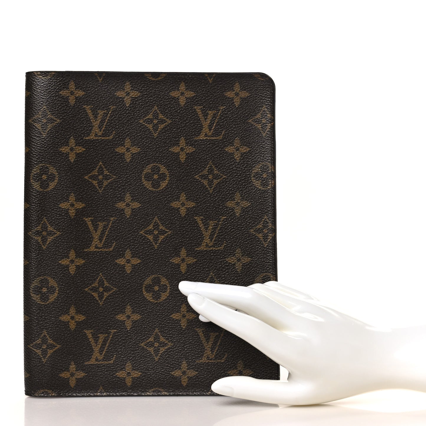 Monogram Desk Agenda Cover