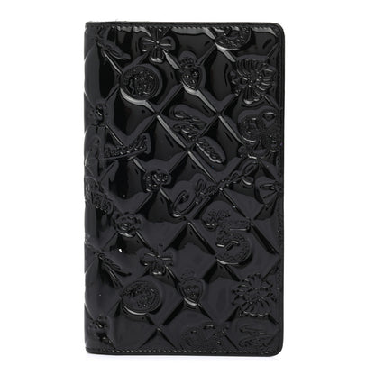 Chanel Patent Calfskin Lucky Symbols Yen Wallet Black 1 of 12