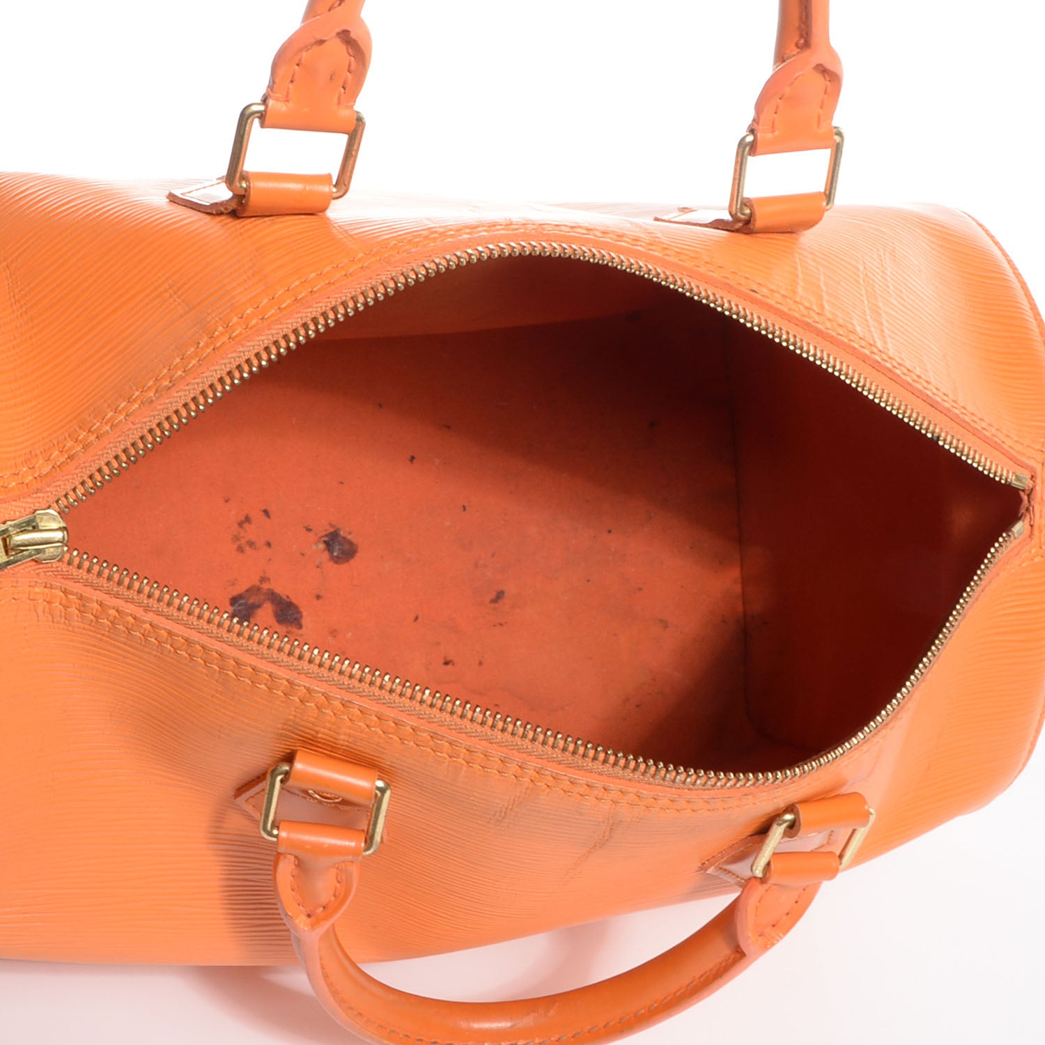 Louis Vuitton Epi Speedy 30 Mandarin 5 of 7