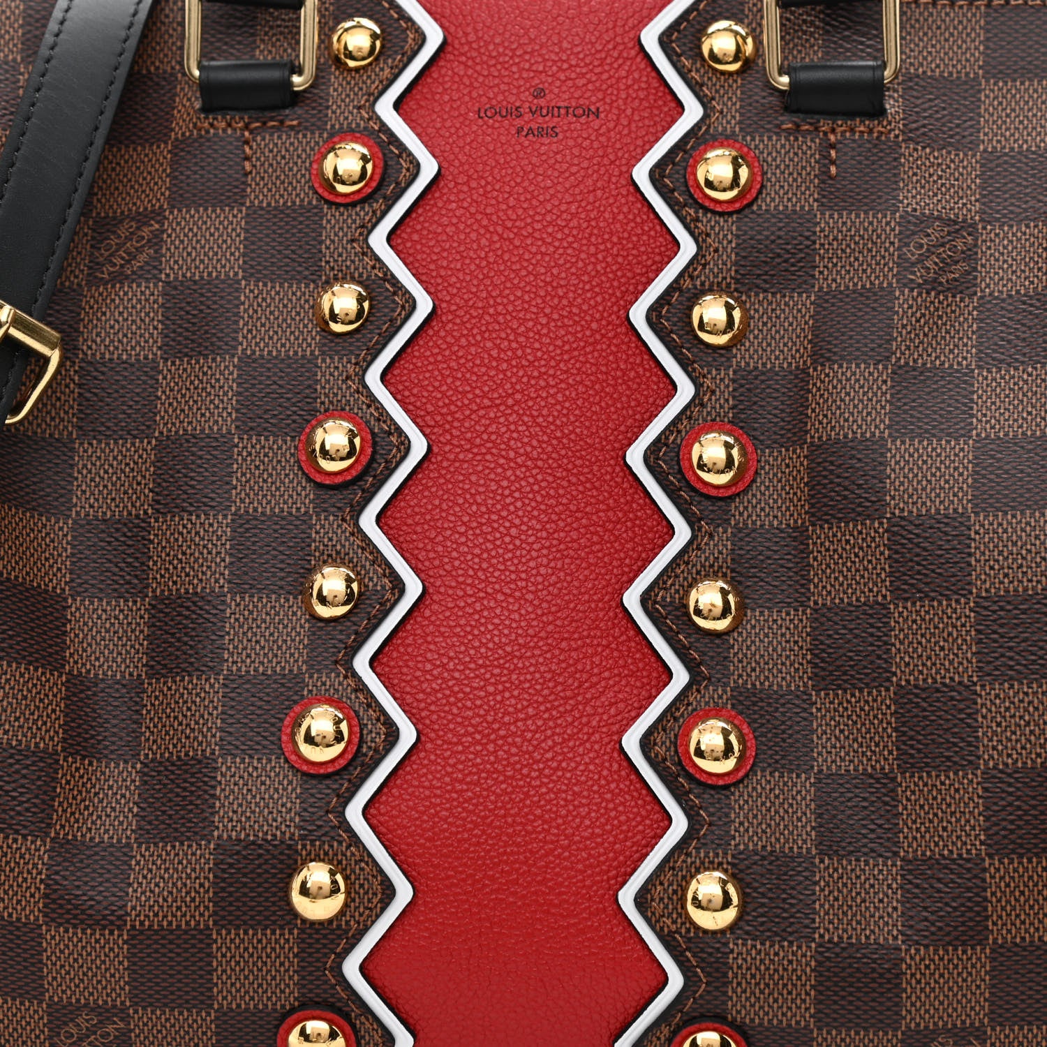 Louis Vuitton Damier Ebene Karakoram Speedy Bandouliere 30 8 of 10
