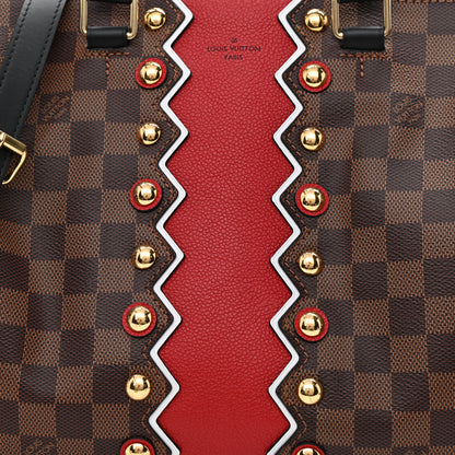 Louis Vuitton Damier Ebene Karakoram Speedy Bandouliere 30 8 of 10